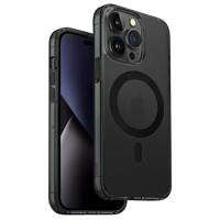 husa iPhone MagUNIQ LifePro Xtreme 14 Pro Max 6.7" click Încărcare negru/foc negru/îngheț fumuriu