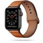 TECH-PROTECT Leatherfit Apple Watch 1/2/3/4/5/6 (42/44 Mm) Strap Brown Brown