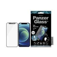 PanzerGlass E2E Microfracture iPhone 12 Mini 5.4" CamSlider Swarovsky Case Friendly AntiBacterial negru/negru