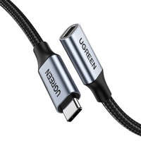 cablu Ugreen Cablu de extensie USB C 3.1 masculin/feminin 10Gbps de 1m gri (US372)