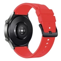 Curea din silicon pentru Huawei Watch GT 2/3/4/2 Pro/3 Pro/4 Pro/GT 2e 46mm - roșu
