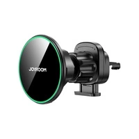 Suport Joyroom JR-ZS412 cu încărcător Qi2 15W, mașină, pentru aerisire - negru