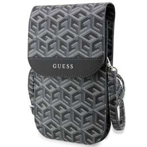 Guess Geantă de mână GUWBHGCFSEK negru/negru GCube Stripe