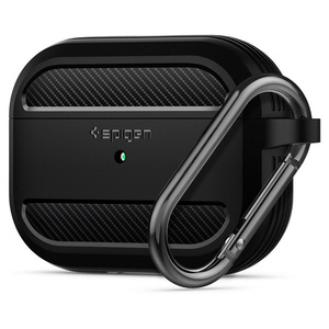 Husa SPIGEN  Airpods Pro Rugged Armor Matte Armor Black Case