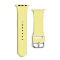 strap Curea de silicon APS banda de silicon APS pentru ceasul 8 / 7 / 6 / 6 / 5 / 4 / 4 / 3 / 3 / 2 / SE (45 / 44 / 42mm) brățară de ceas galben