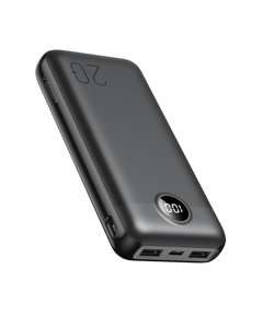 Baterie extern (POWER BANK) VEGER L20S - 20 000mAh LCD Quick Charge PD 20W negru (VP2039PD / W2039PD )