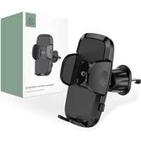 Suport pe telefon TECH-PROTECT V3 UNIVERSAL VENT CAR MOUNT NEGRU
