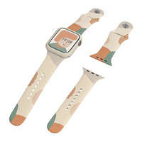 Curea Moro bandă pentru Apple Watch 7 / 6 / 6 / SE / 5 / 4 / 4 / 3 / 2 (45mm / 44mm / 42mm) silikonou strap brățară de ceas model 5