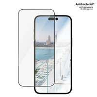 Szkło iPhone PanzerGlass Ultra-Wide Fit 14 Pro Max 6.7" Protecție ecran anti-reflexie antibacteriană Aliniere ușoară inclusă 2790