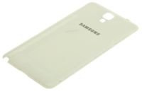 SAMSUNG Galaxy Note 3 Neo N750 Ușa de baterie din piele de imitație de imitație de piele albă autentică de gradul B
