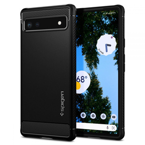 Spigen Rugged Armor Google Pixel 6a MATTE Husa NEGRU