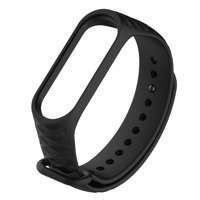 Bandă de silicon de înlocuire strap pentru Xiaomi Mi Band 4 / Mi Band 3 Diamond black