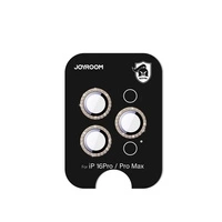 Protector de ecran din sticlă Joyroom JR-MSJ0310 pentru lentile iPhone 16 Pro/16 Pro Max - maro