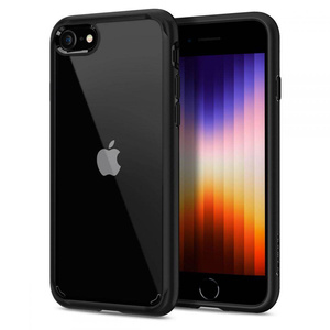 Husa SPIGEN iPhone  7 8 SE 2020 Ultra Hybrid Black Case negru Apple
