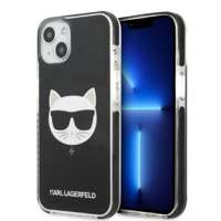 Husa iPhonecase Karl Lagerfeld 13 6.1" Cap de șobolan negru/negru tare Case