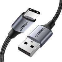 Ugreen USB - USB Type C cable Quick Charge 3.0 3A 1m gray (60126)