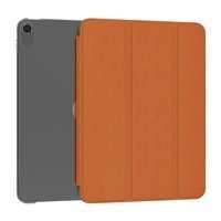 Kingxbar Business Series magnetic case cover with multi-angle stand and Smart Sleep function iPad Air 2020 orange