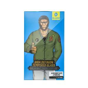 Folie sticla 5D Mr. Monkey Glass - Apple iPhone  14 negru (Strong HD)