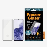 PanzerGlass E2E Microfracture Sam S21 Ultra G998 Case Friendly Finger Print AntiBacterial negru/negru