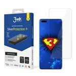 Antimicrobial Screen protector 3MK Huawei Mate Pro 40 Silver Protect mounted on Wet