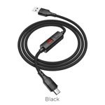 Cablu Micro USB Micro USB HOCO SELECTED Centrala de cronometrare LCD Micro USB S13 negru