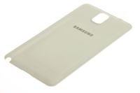 SAMSUNG Galaxy Note 3 Ușa bateriei de la ușa bateriei din imitație de piele albă autentică de gradul B