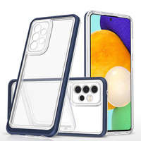Husa Clear 3in1 husa pentru Samsung Galaxy A33 5G Galaxy A33 5G capac de gel cu cadru albastru