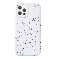 Husa UNIQ Apple iPhone 12 12 Pro Coehl Terrazzo White Case