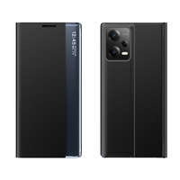 Husa Case husa Somn nou pentru Xiaomi Redmi Note 12 Pro + flip cover stand negru Case
