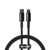 Baseus USB Type C - Lightning cable Power Delivery fast charge 20 W 1 m black (CATLWJ-01)