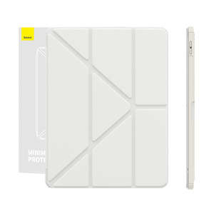 Husa protecție Baseus Minimalist pentru iPad Air 4/5 10.9-inch (alb)