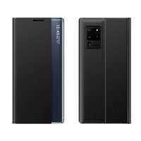 New Sleep Case cover husa cu capac cu flip cover cu funcție de stand Samsung Galaxy A72 4G negru
