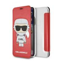 Husa iPhonecase Karl Lagerfeld Klflbkpxkscore X / Xs Book Red / roșu Karl Space Cosmonaut Case