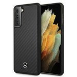Husa MERCEDES MERCEDES Samsung Galaxy S21 Plus G996 Dynamic Line MEHCS21MRCABK Negru Hardcase