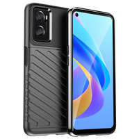 Thunder Case husă flexibilă blindată husa husă Oppo A76 / Oppo A36 / Realme 9i negru