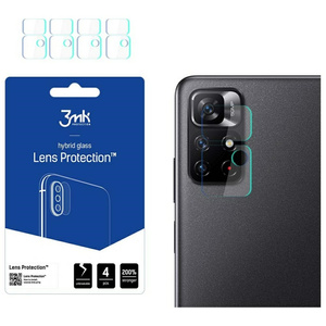 3mk Lentilele protejează Xiaomi Redmi Note 11S 5 G/11T 5G Protecție pentru obiectivul camerei 4pcs