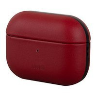 UNIQ Case AirPods Apple Pro Terra Red Genuine Leather Case