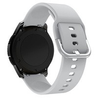 Curea de silicon TYS smartwatch banda de ceas universal 22mm gri