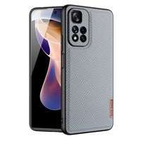 Husa Husa Dux Ducis Fino acoperita cu material nailon Xiaomi Redmi Note 11 Pro + / 11 Pro albastru