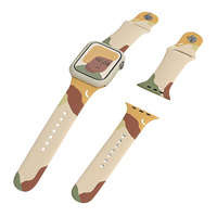Curea Moro bandă pentru Apple Watch 7 / 6 / 6 / SE / 5 / 4 / 4 / 3 / 2 (41mm / 40mm / 38mm) silikonou strap brățară de ceas model 1