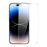 Baseus folie sticla pentru iPhone 14 Pro Max pentru întregul ecran cu capac pentru boxa 0,4mm + kit de montare