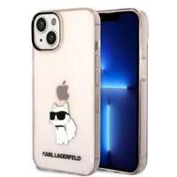 Husa Karl Lagerfeld iPhone 14 6.1" roz/roz tarecase Ikonik Choupette