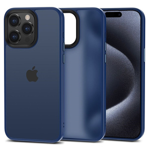 Husa Tech-protect Magmat iPhone 15 Pro MATTE Navy Case