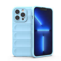 Mag Case husa iPhone ic Shield to 13 Pro capac armat flexibil albastru deschis