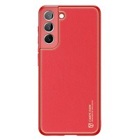 Dux Ducis Yolo Yolo elegant husa husă din piele ecologică Samsung Galaxy S22+ (S22 Plus) roșu