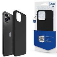 Husa 3mk Case iPhone Silicon 12 Pro Max 6.7" negru/negru Case