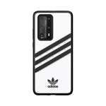 Husa ADIDAS ORIGINALS Huawei P40 PU turnat SS20 negru alb carcasă alb negru