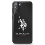 Husa US POLO Samsung Galaxy S21 G991 Shiny Big Logo USHCS21STPUHRBK Negru Case