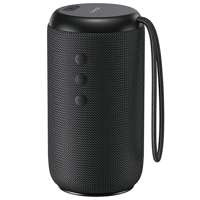 Boxa USAMS YC Series Bluetooth 5.0 Bluetooth 5.0 10W Waterproof Wireless Speaker cu cordon negru / negru YC011YX01(US-YC011)