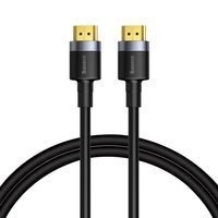 Kabel Baseus Cafule HDMI / HDMI 2.0 4K 60 Hz 3D 18 Gbps 2 m - czarny